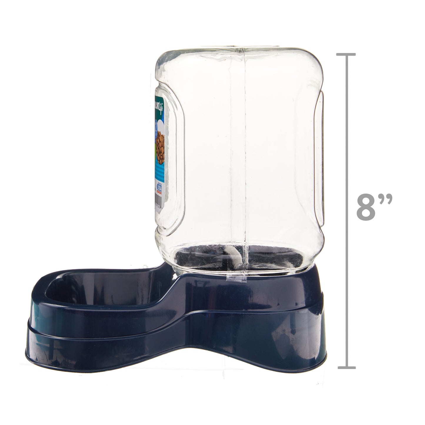 Gravity Pet Feeder, Blue, X-Small, for Cats and Dogs, 2 Pound Capacity