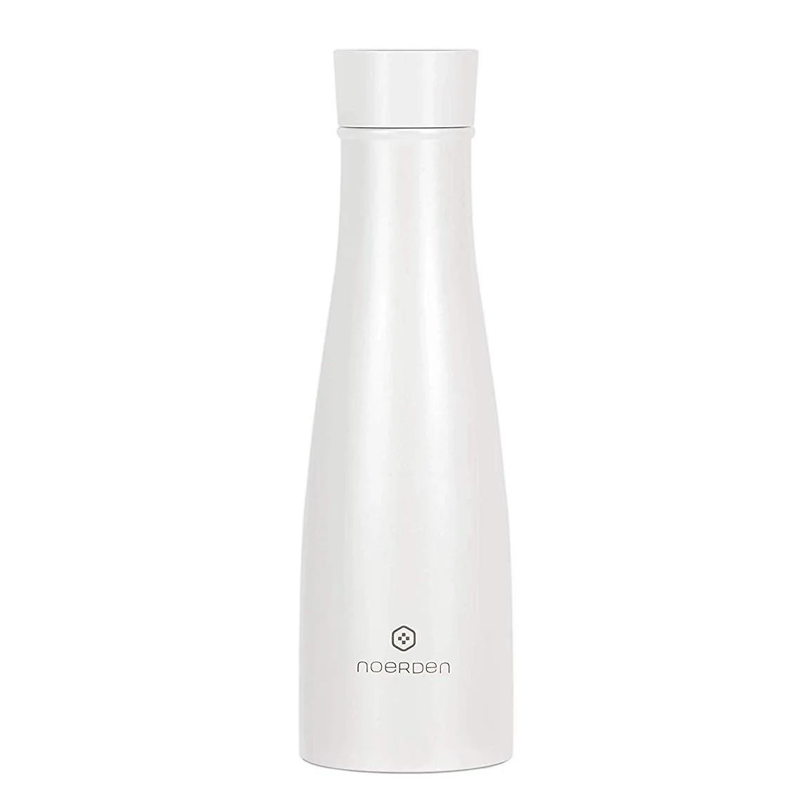 LIZ Smart Water Bottle 16 Oz UV Self-Cleaning Sterilization Vacuum Insulated Stainless Steel, White