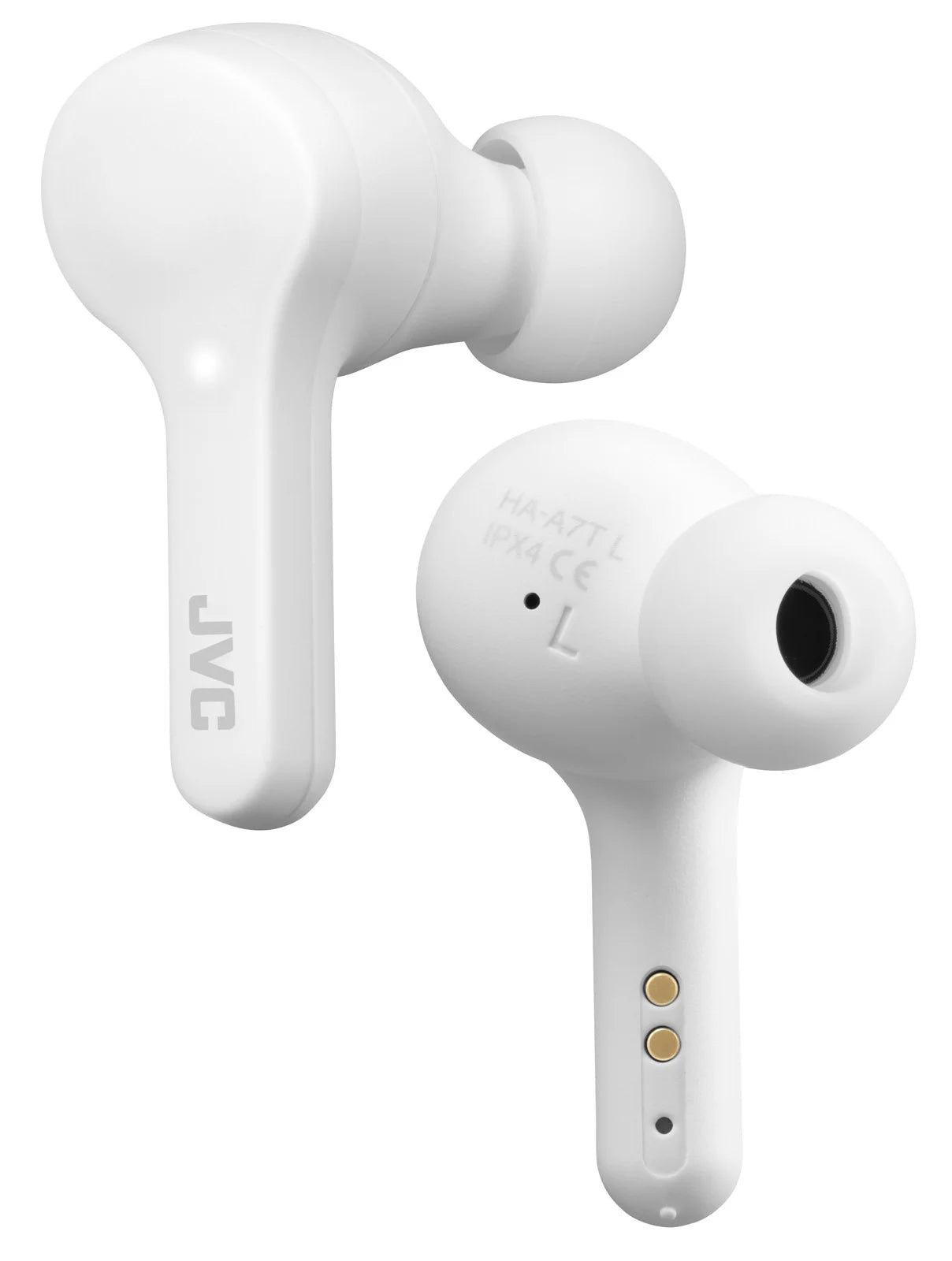 True Wireless Headphones with Charging Case, White, HAA7TW