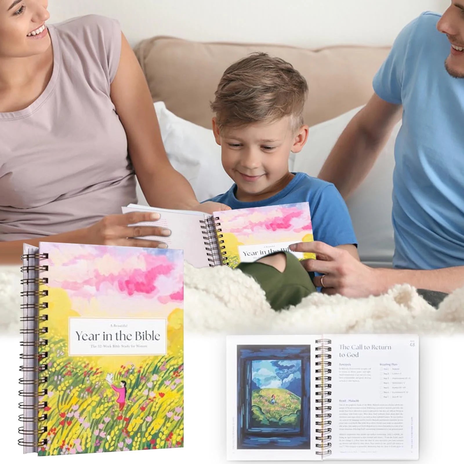 A Beautiful Year in the Bible: the 52-Week  for Women (Spiral Bound)