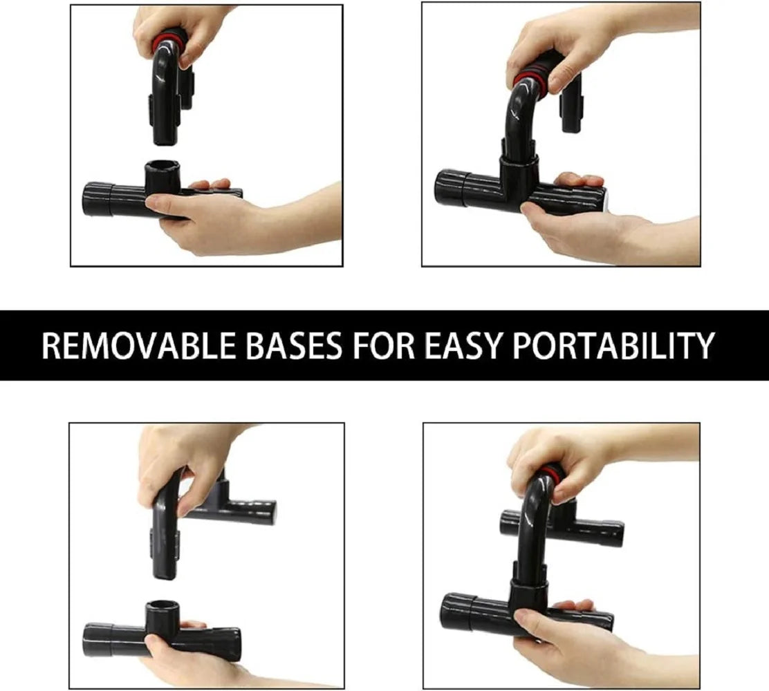 Push up Bars Strength Training - Workout Stands with Ergonomic Push-Up Bracket Board with Non-Slip Sturdy Structure Portable for Home Fitness Training, Push up Stands Handle for Floor Workouts