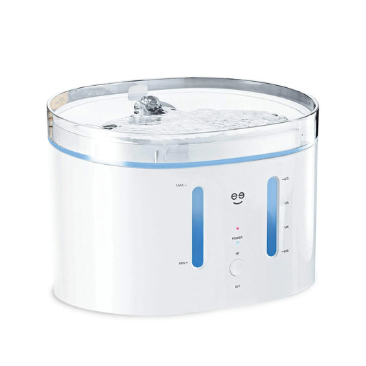 Petconnect Smart Fountain, 2.5 Liter Automatic Pet Water Dispenser for Cats & Dogs