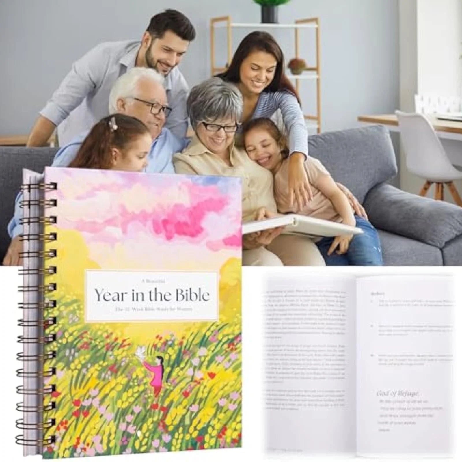 A Beautiful Year in the Bible: the 52-Week  for Women (Spiral Bound)